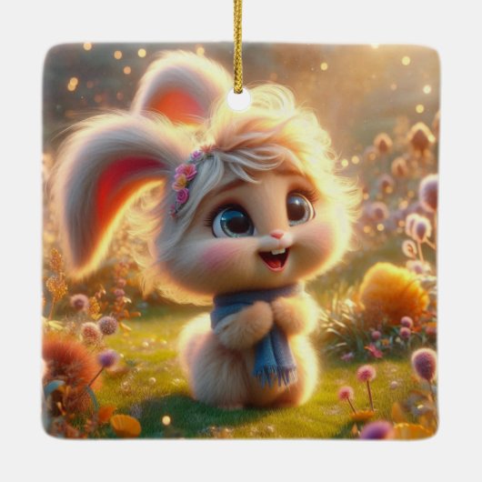 Funny Bunny Ornament (Rückseite)