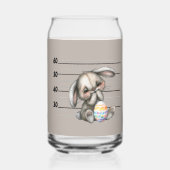 Funny Bunny- Police Lineup Dosenglas (Vorderseite)