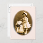 Funny Bunny Postkarte (Vorne/Hinten)