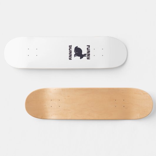 Funny Bunny Skateboard (Horizontal)