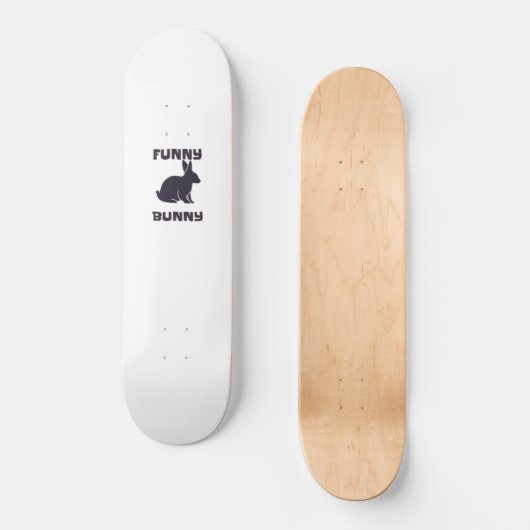 Funny Bunny Skateboard (Vorderseite)