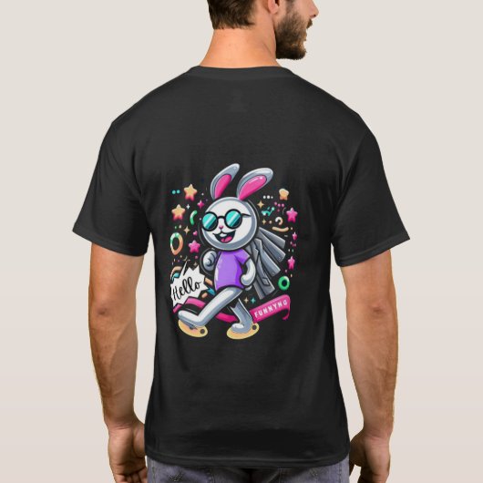 Funny Bunny T Shirt (Rückseite)