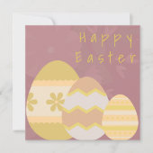 Funny Burgundy Abstrakt Eggs Benutzerdefinierter T (Vorderseite)