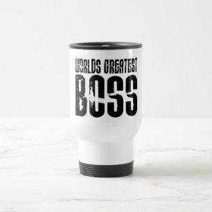 Funny Büro Humor Bosses : Der größte Boss der Welt Reisebecher