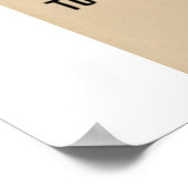 Funny Büro Humor: CEO von My Life Poster (Ecke)