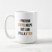 Funny Büro Humor Kaffeetasse (Links)