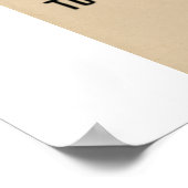 Funny Büro Humor: Manager von My Mindset Poster (Ecke)