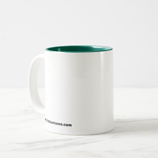 Funny Büro Humor Tasse Geschenk (Vorderseite Links)