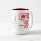 Funny Büro Humor Workplace Joke Zweifarbige Tasse (VorderseiteRechts)