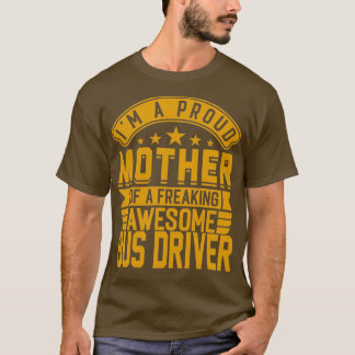 Funny Bus Fahrer Frauen stolz T-Shirt