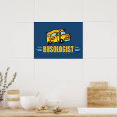 Funny Bus Poster (Küche)