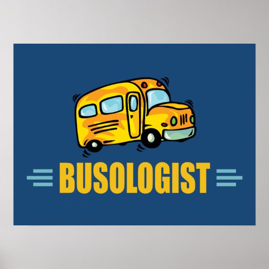 Funny Bus Poster (Vorne)