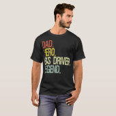 Funny Busfahrer Papa T-Shirt (Vorne ganz)