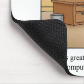 Funny Business Büro Humor Mousepad "Spectickles" (Ecke)