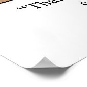 Funny Business Büro Humor Poster (Ecke)