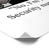 Funny Business Büro Humor Poster (Ecke)