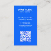 Funny Business Card - Lächeln Sie! Visitenkarte (Rückseite)