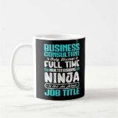 Funny Business Consultant Beruf Kaffeetasse (Links)