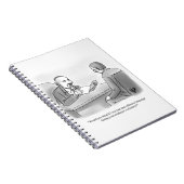 Funny Business Evaluation Spaß Notebook Notizblock (Rechte Seite)