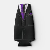 Funny Business Flasche Cooler Boss Geschenk Schwar Flaschenkühler (Rückseite)