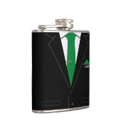 Funny Business Flask mit Individuelle Name Flachmann (Rechts)
