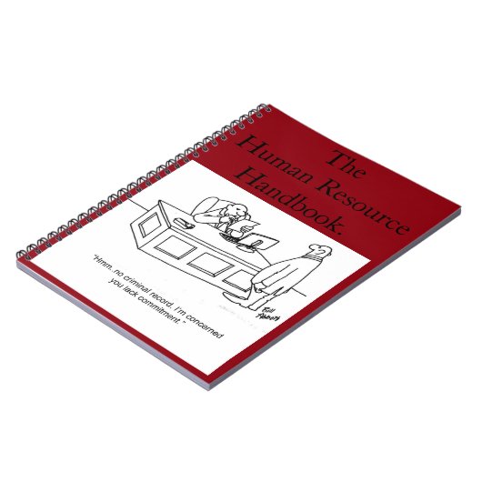 Funny Business Notebook Geschenk für das Personal Notizblock (Linke Seite)