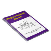 Funny Business Notebook - Geschenkmanagement Notizblock (Rechte Seite)