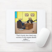 Funny Business Office Humor Mousepad "Spectickles" (Mit Mouse)