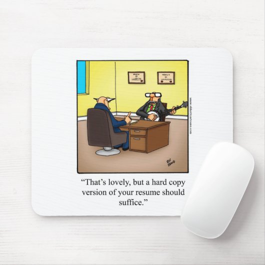 Funny Business Office Humor Mousepad "Spectickles" (Mit Mouse)