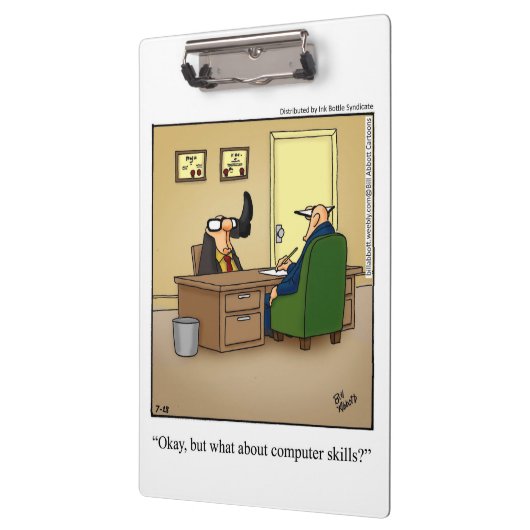 Funny Business Spaß Clipboard-Geschenk Klemmbrett (Links)