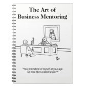 Funny Business Spaß Notebook Geschenk Notizblock (Vorderseite)