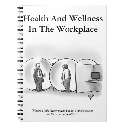 Funny Business Spaß Notebook Notizblock (Vorderseite)