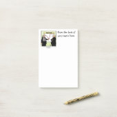 Funny Business Spaß Personalizable Post It Notes Post-it Klebezettel (Auf Schreibtisch)