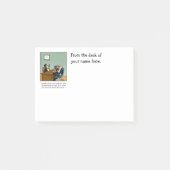 Funny Business Spaß Personalizable Post It Notes Post-it Klebezettel (Vorderseite)