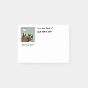 Funny Business Spaß Personalizable Post It Notes Post-it Klebezettel