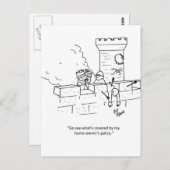 Funny Business Spaß Postkarte (Vorne/Hinten)