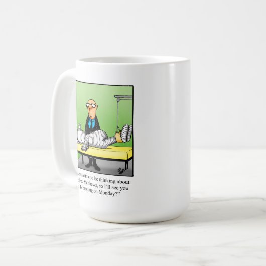 Funny Business Spaß Tasse Geschenk (Vorderseite Links)