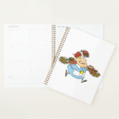 Funny Busy Waitress Overworked Server Planer (Anzeige)