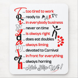 Funny but True Trini Beschreibung Mousepad