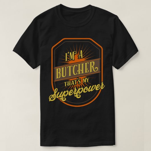 Funny Butcher T-Shirt (Design vorne)