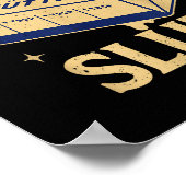 Funny Butter Lovers Retro Vintage Design - Butter  Poster (Ecke)