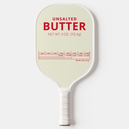 Funny Butter Pickleball Schläger (Vorderseite)
