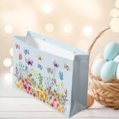 Funny Butterflies Happy Oaster Day Große Geschenktüte