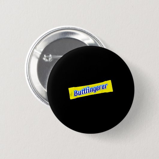 Funny Buttfingerer Inappropriate Offensive Adult D Button (Vorne & Hinten)