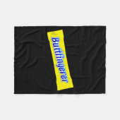 Funny Buttfingerer Inappropriate Offensive Adult D Fleecedecke (Vorderseite (Horizontal))