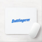Funny Buttfingerer Tee Butt Fingerer Halloween Emb Mousepad (Mit Mouse)