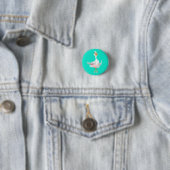 Funny Button mit Ballerina Duck - Ihre Farben (Beispiel)