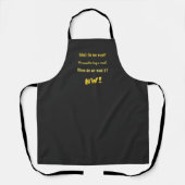 Funny Buy a Vowel — Now! Schürze (Vorderseite)