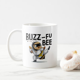 Funny Buzz-Fu Bee Martial Arts Kaffeetasse