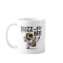 Funny Buzz-Fu Bee Martial Arts